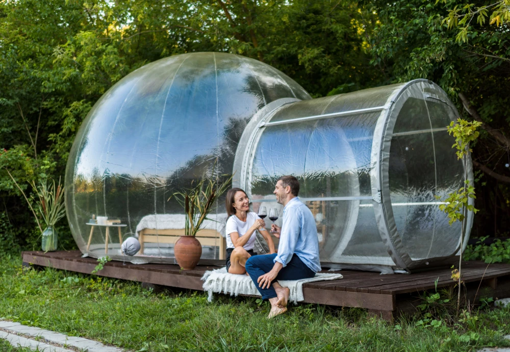 outdoor inflatable bubble tent