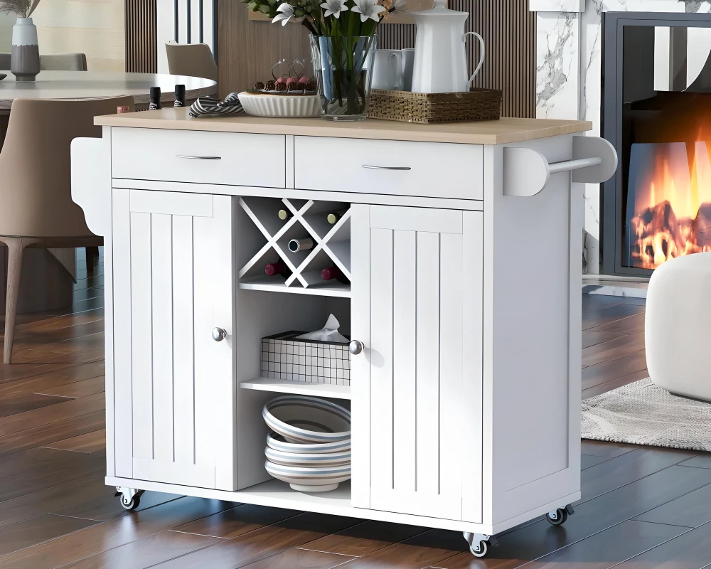 small movable kitchen island